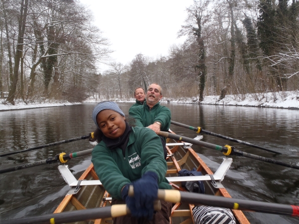 2. Advent Dreier auf dem Griebnitzkanal 2012