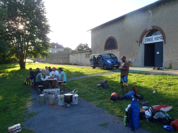 Abendessen Kanuklub Sedan Maas 2017