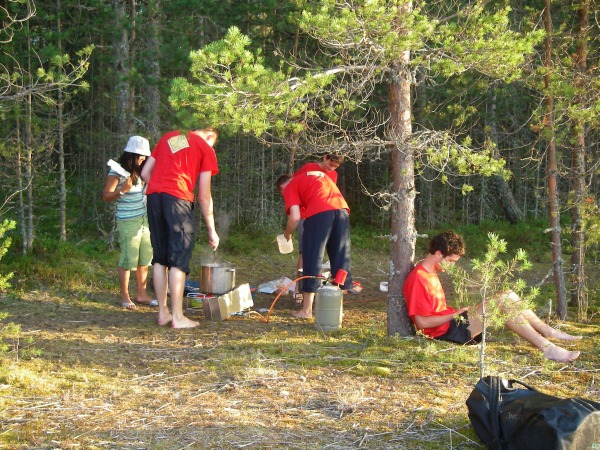 Abendessen auf der Insel SP07