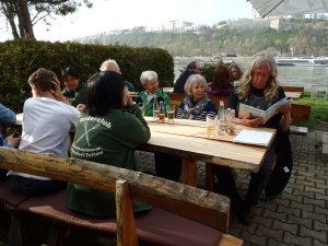 Abendessen in Bratislava Donau 2015 Abendessen in Bratislava Donau 2015
