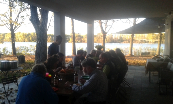 Abendessen in San Nazzaro  2 Po 2017