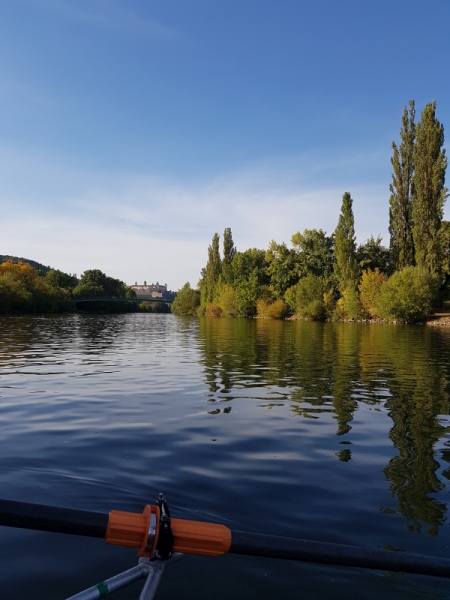 Anfahrt auf Wuerzburg Main 20188