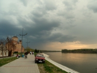 Apatin das Gewitter zieht auf Donau 2012 Apatin das Gewitter zieht auf Donau 2012
