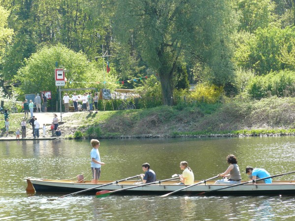 Ausbildung im Ruderboot 09