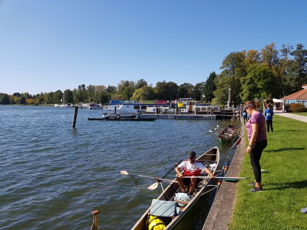 Bad Saarow an der Uferpromenade 2019