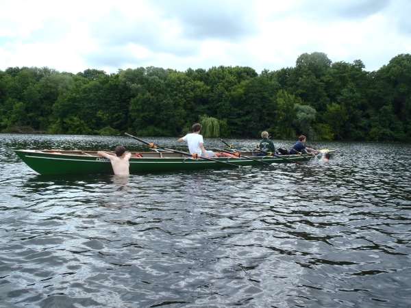 Badepause bei Hermannswerder Werder 2015