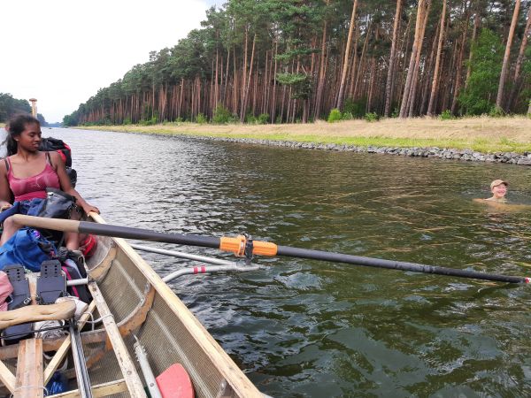 Badepause im Oder Spree Kanal 2021