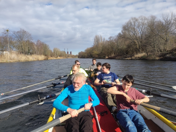 Barke auf dem Teltowkanal 2024