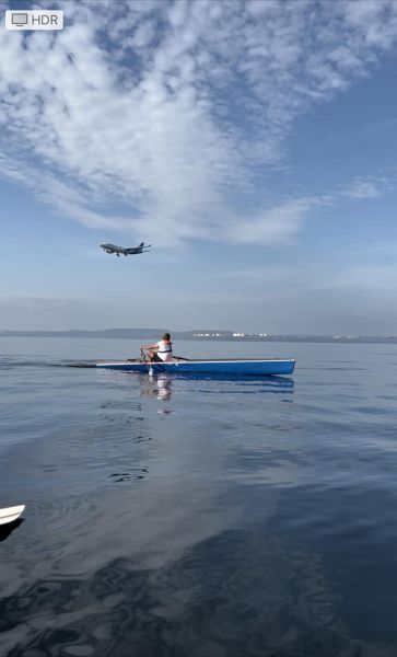 Baumgarten Coastal Einer in der Einflugschneise Marseille Flughafen 2022