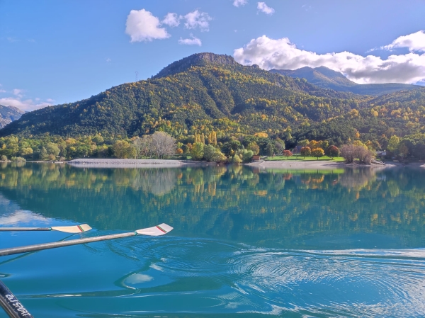 Berglandschaft am Lac Serre Poncon 2023