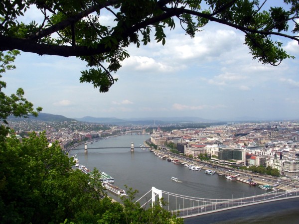 Blick ueber Budapest D11