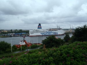 Blick von der Westerplatte 2013 Blick von der Westerplatte 2013