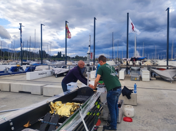 Boote auf Tour du Lac vorbereiten 2023