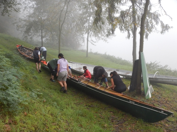 Boote aufriggern Monticell d Ogina Po 2014