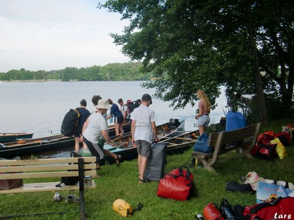 Boote beladen Schwielochsee 2021