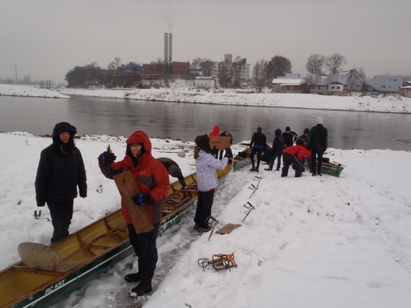 Boote rigggern in Decin 2012