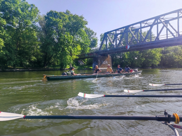Brandenburger Havel 2023 Ruderboot