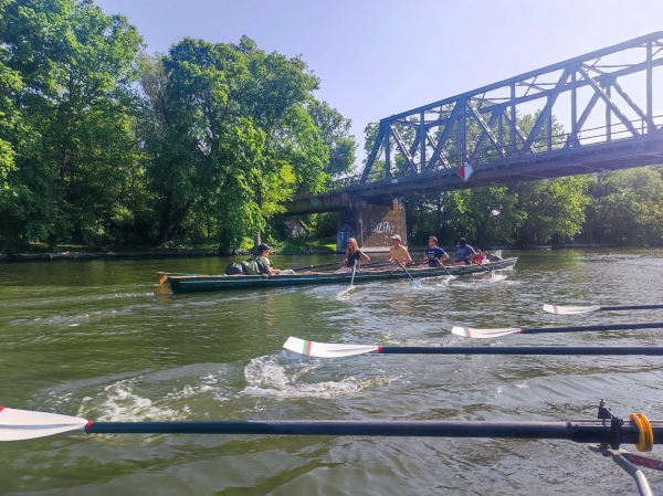 Brandenburger Havel 2023 Ruderboot