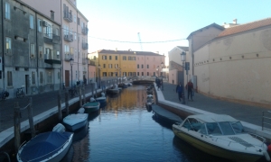 Chioggia Ruderboote vor Hotel Caldins Blog Po 2017 Chioggia Ruderboote vor Hotel Caldins Blog Po 2017