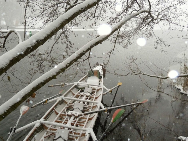 Dreier im Schneesturm 2. Advent