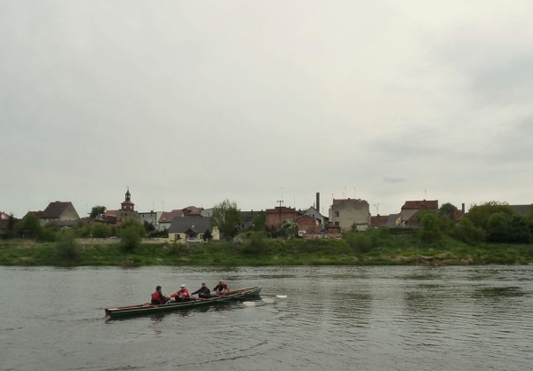 Dreier mit Steuermann auf der Warthe 2015