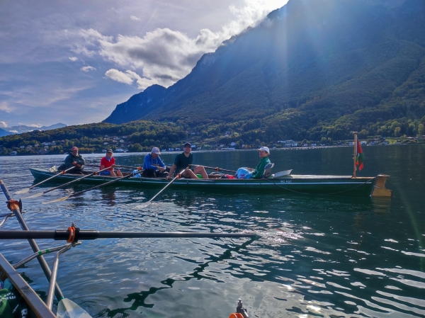 E-Vierer auf dem Genfer See 2023