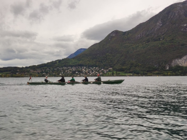 E-Vierer auf dem Lac dAnnecy 2023