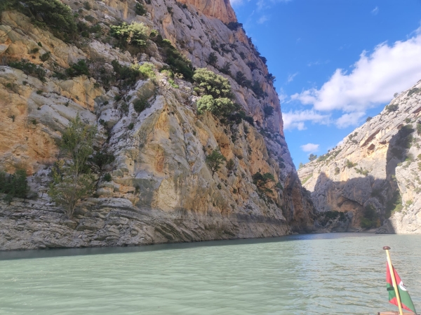 Einfahrt Gorges du Verdon 2023