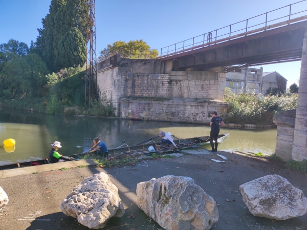 Einsetzstelle bei St Gilles 2023