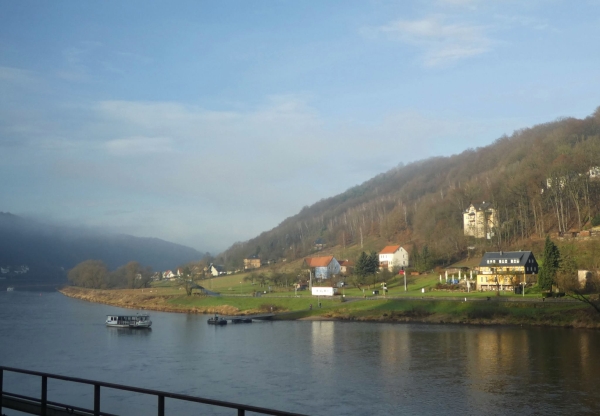 Elbe bei Koenigsstein Decin 2016-1