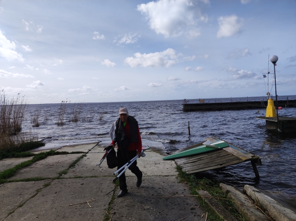 Faehranleger am Stettiner Haff Oder 2024