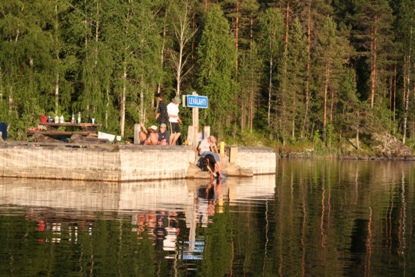 Finnland 2005 - abwaschen (85)