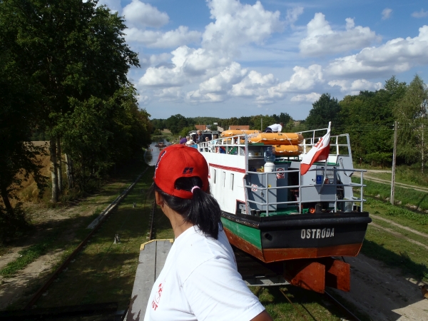 Gegenverkehr auf der schiefen ebene 2015