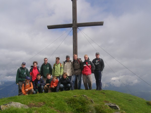 Gipfel des Pleschnitzzinken Ruderclub Kleinmachnow 08