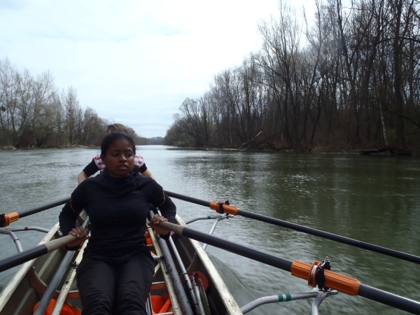 Girlies auf der Mosoni Donau 2016