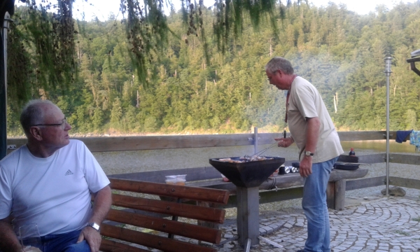 Grillen beim Ruderverein Lobenstein 2017