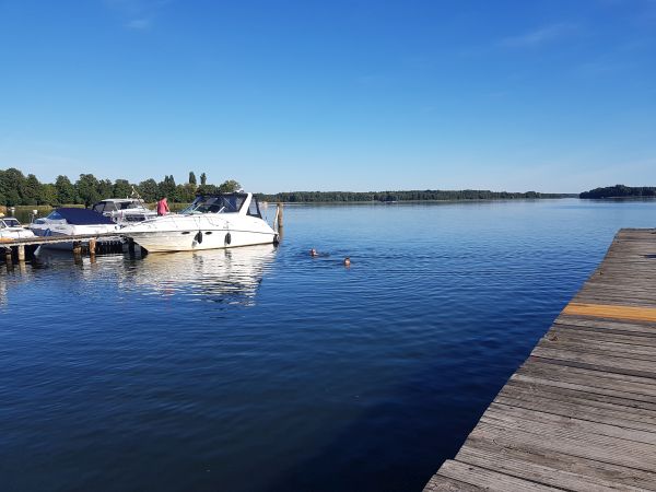 Harte Kerle beim Baden Storkower See 2019