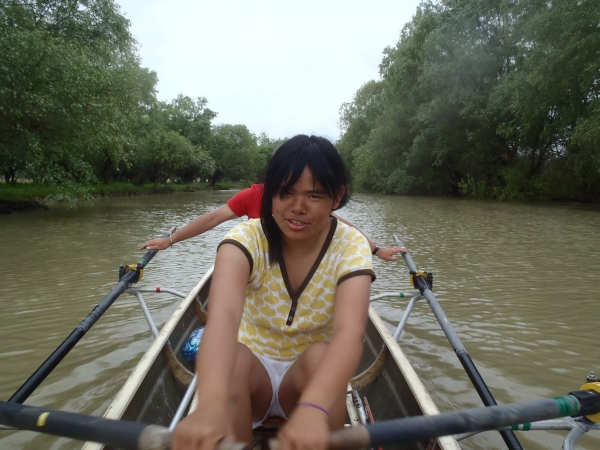 JiaJia im Donaudelta 2014