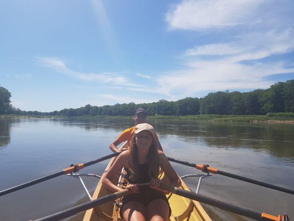 Johanna Tim Ruderboot Oder 2019