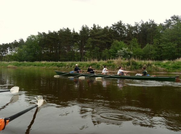 Jugendvierer auf der Warthe 2015