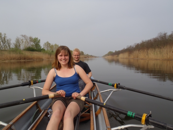 Kanal nach Karavukovo Donau 2012