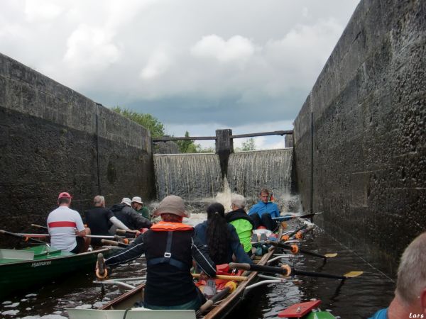 Kanalschleuse Ballyconnell Kanal Irland 2019