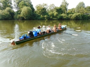 Kinder Dreier auf der Fulda Weser 2018 Kinder Dreier auf der Fulda Weser 2018