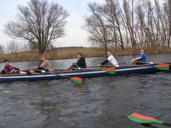 Kinder Ruderboot Sacrow Paretzer Kanal K09