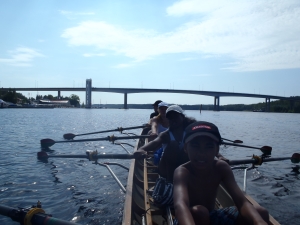 Kindervierer vor Bruecke puumala finnland 2014 Kindervierer vor Bruecke puumala finnland 2014