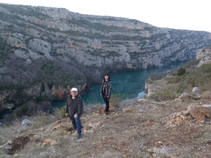 Krka oberhalb der wasserfaelle kroatien 2013