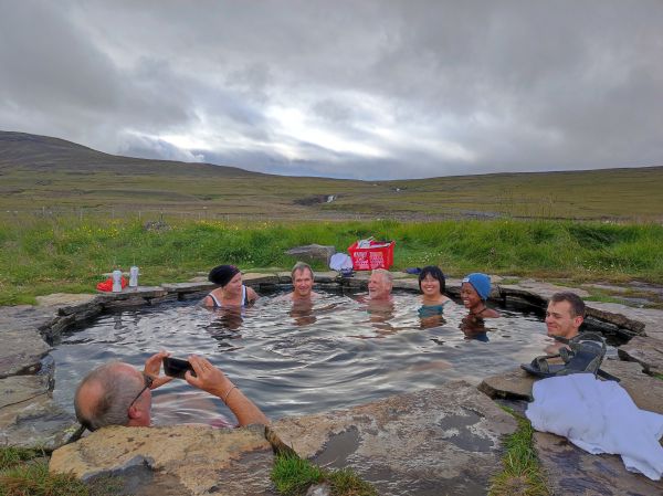 Laugarfell Hotpot mit Ruderern Island 2022