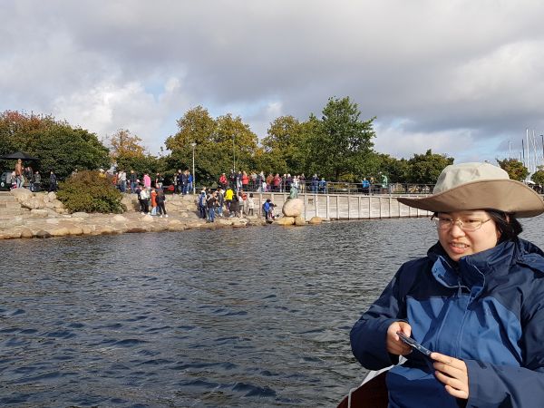 LingLing mit Meerjungfrau Kopenhagen 2019