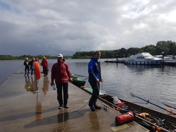 Lough Key gleich nach dem Regenguss Irland 2019