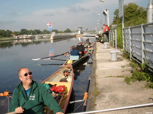 Moldauschleuse hinter Budweis 2016